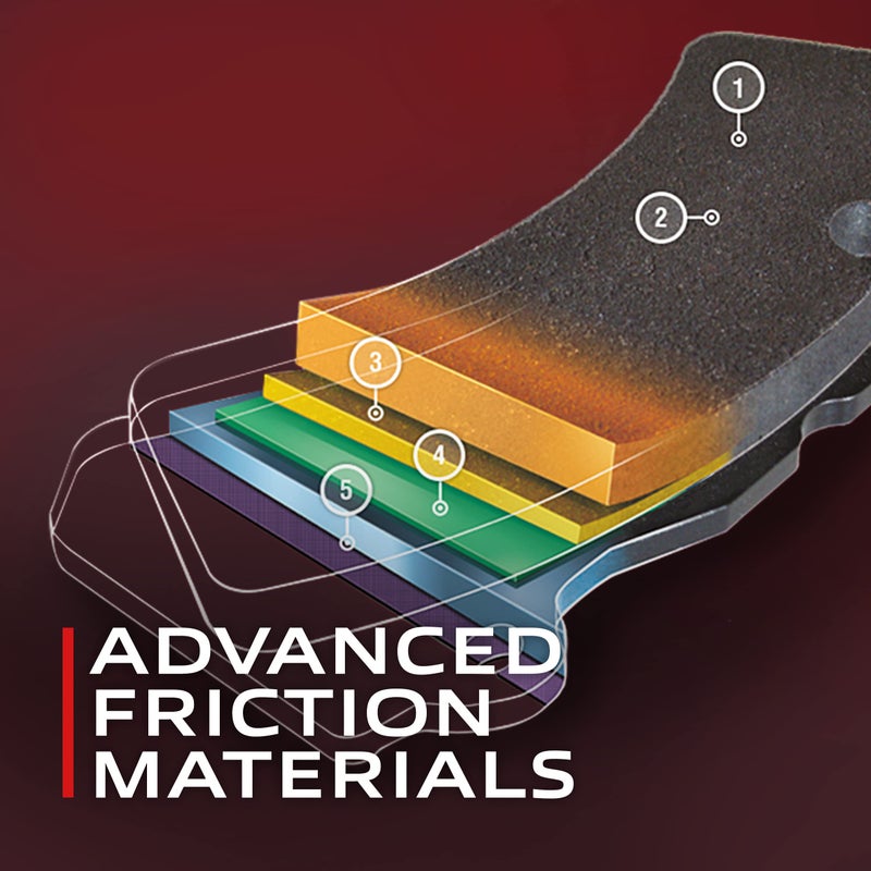 Brembo P65007N Premium Ceramic Front Disc Brake Pad Set PORSCHE OE# 98735193902 - Image 2